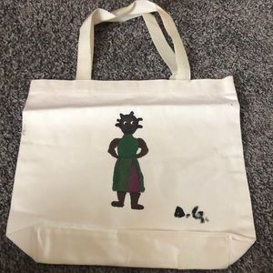 Hand Painted Tote